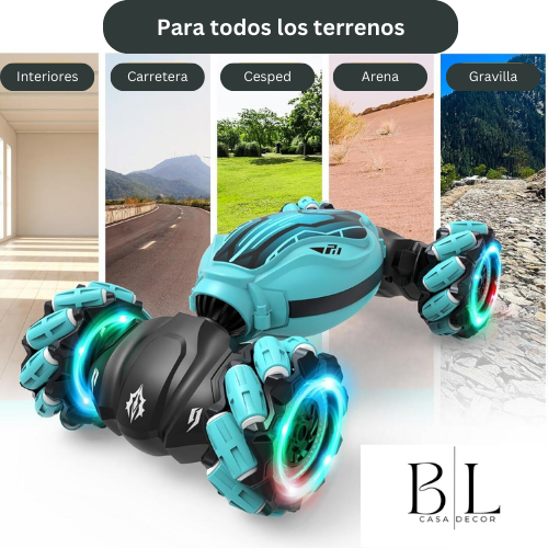 Coche controlado por gestos