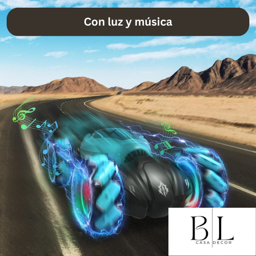Coche controlado por gestos